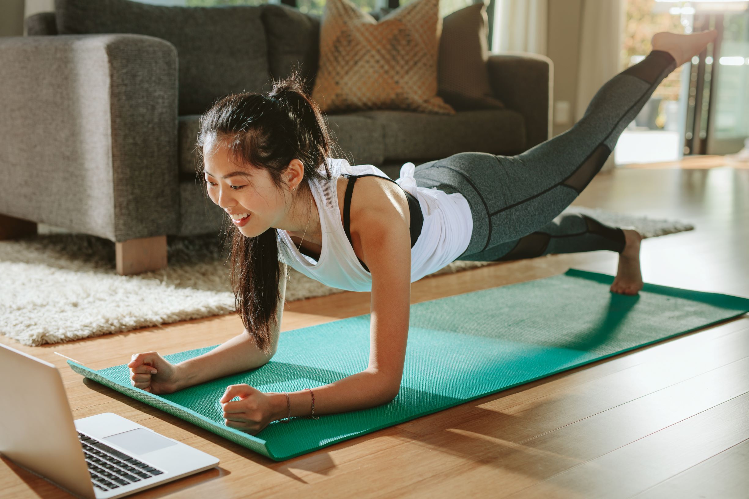 Virtual workouts can help you stay connected while reducing stress during this COVID-19 stay-at-home order.